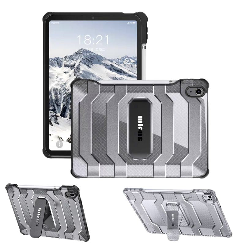 Load image into Gallery viewer, [With Pen Slot] [Built-in Stand] Apple iPad 10th (2022) 10.9&quot; - Acrylic Full Cover Military Grade Heavy Duty Series Case
