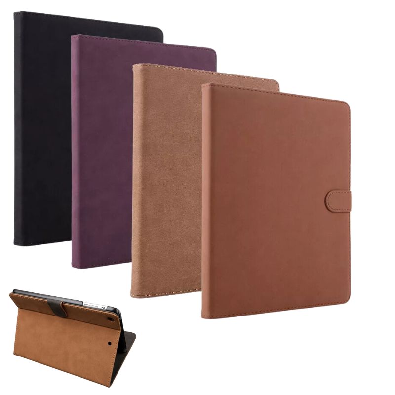 Load image into Gallery viewer, Apple iPad 7th (2019) 10.2&quot; - PU Leather Retro Style Matte Texture Essentials Series Case
