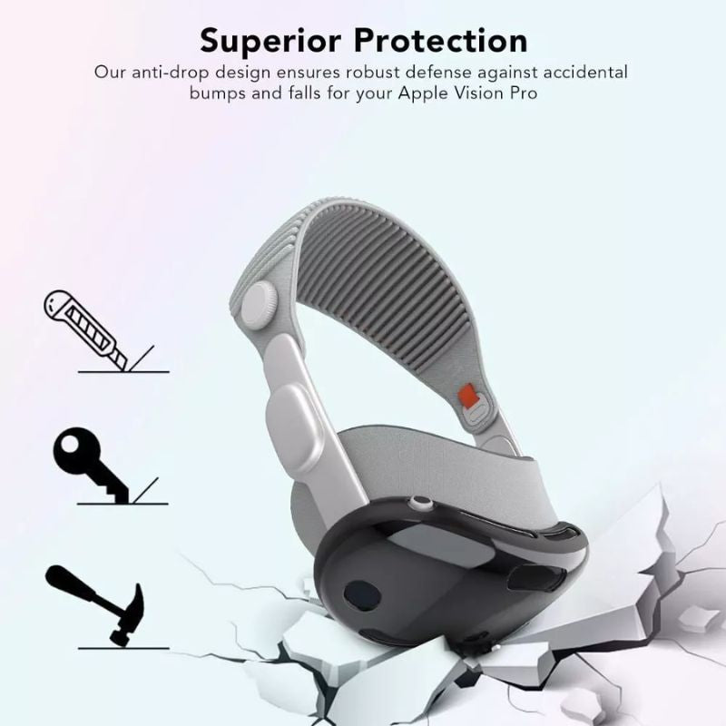 Load image into Gallery viewer, Apple Vision Pro - TPU Transparent Shockproof VR Headset MR Accessories Protective Case
