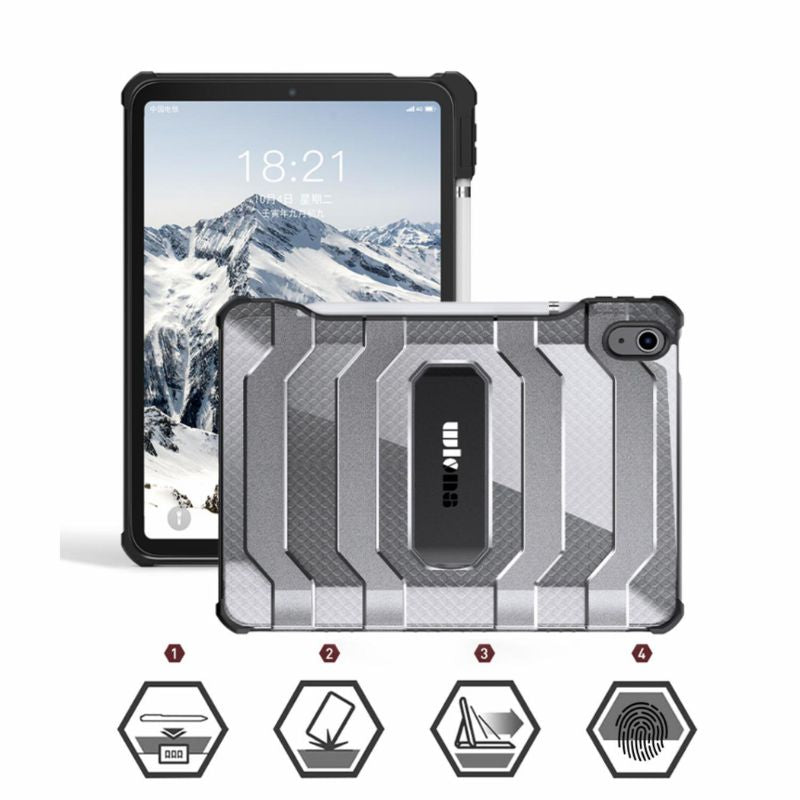 Load image into Gallery viewer, [With Pen Slot] [Built-in Stand] Apple iPad Air 4th/5th Gen (2020/2022) 10.9&quot; - Acrylic Full Cover Military Grade Heavy Duty Series Case
