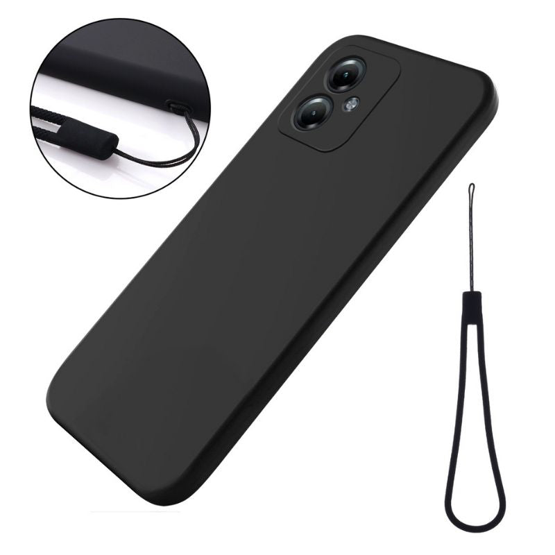 Motorola Moto X40/Pro - Full Wrap Liquid Silicone Drop-resistant Essentials Series Case With Lanyard - i-Station Mobile Phone & Electronic Device Repair and Accessories