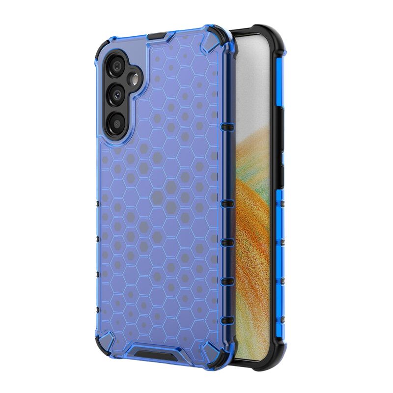 Load image into Gallery viewer, Samsung Galaxy A34 5G (SM-A346) - Honeycomb Transparent Shockproof Protection Heavy Duty Series Case
