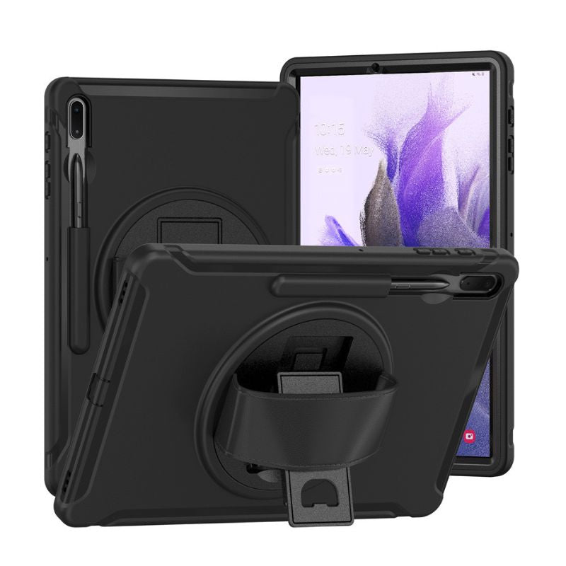 Load image into Gallery viewer, [Built-in Stand] Samsung Galaxy Tab A7 10.4&quot; 2020 (T500/T505) - 360 Degree Full Wrap Rotating Shockproof Case With Wrist Strap
