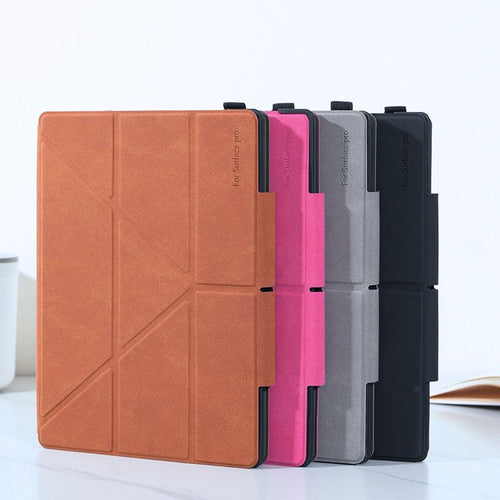 [Foldable] Microsoft Surface Pro 8 (1983) - Business Full Coverage Magnetic Flip Leather Case - i-Station Mobile Phone & Electronic Device Repair and Accessories
