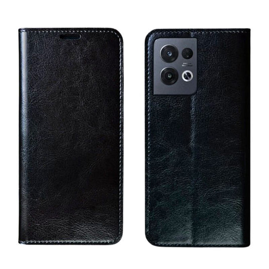 [With Card Solt] OPPO Reno 11(CPH2599)/Pro(CPH2607) - Full Coverage Shockproof Flip Cover Genuine Leather Series Case