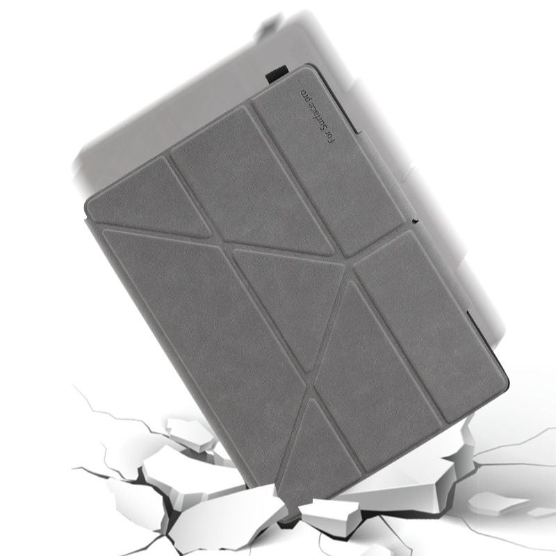 [Foldable] Microsoft Surface Pro 8 (1983) - Business Full Coverage Magnetic Flip Leather Case - i-Station Mobile Phone & Electronic Device Repair and Accessories