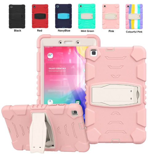 [Built-in Stand] Samsung Galaxy Tab S6 Lite 10.4’’ 2020 (P610/P615) - Full Cover Silicone Shockproof Case