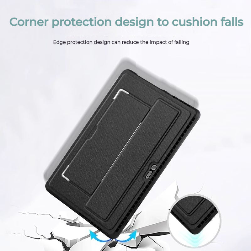 [Built-in Stand] Microsoft Surface Pro 10 - Full Body Shockproof Metal Rotating Rotatable Stand Case - i-Station Mobile Phone & Electronic Device Repair and Accessories