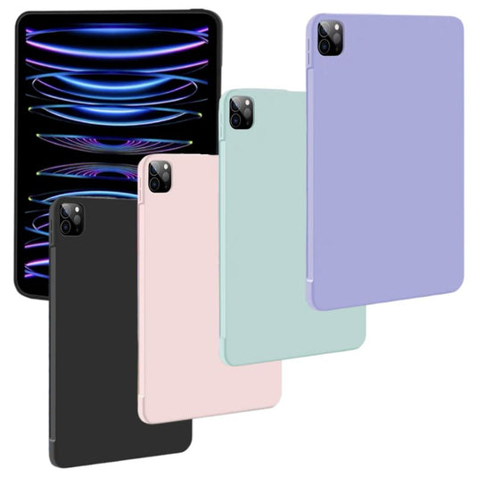 Apple iPad 7th/8th/9th Gen (2019/2020/2021) 10.2" - iFacemall Liquid Silicone Thin & Lightweight Essentials Series Case