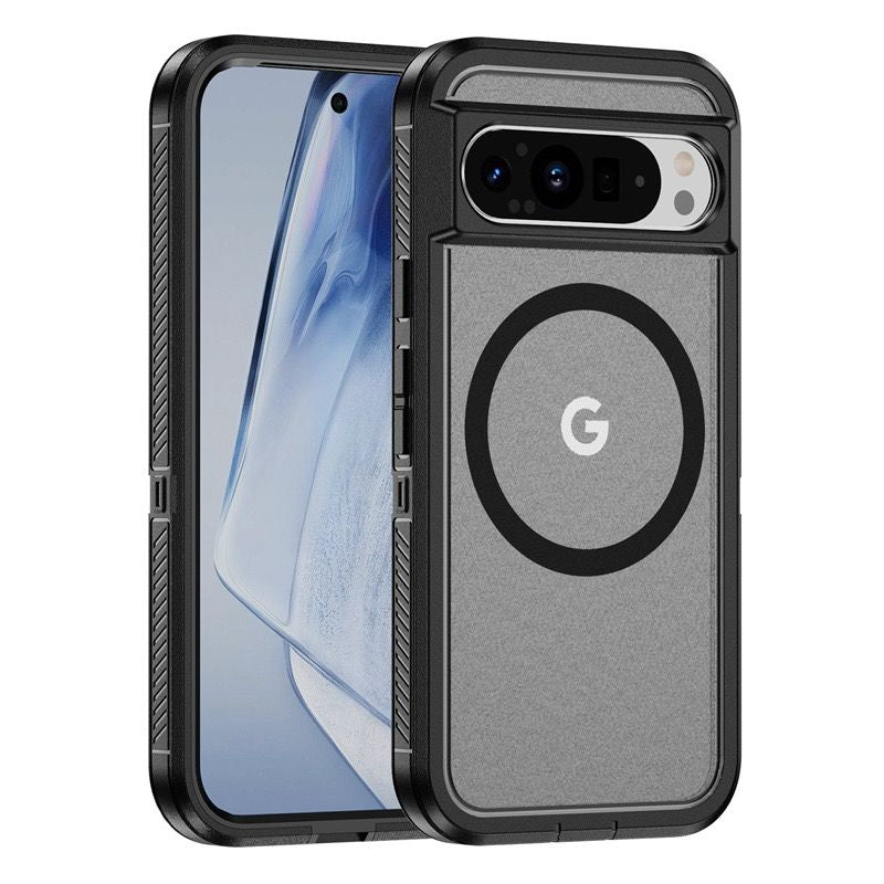 Load image into Gallery viewer, [Magsafe Compatible] Google Pixel 8/8A/8 Pro - Matte Magnetic Shockproof Essentials Series Case
