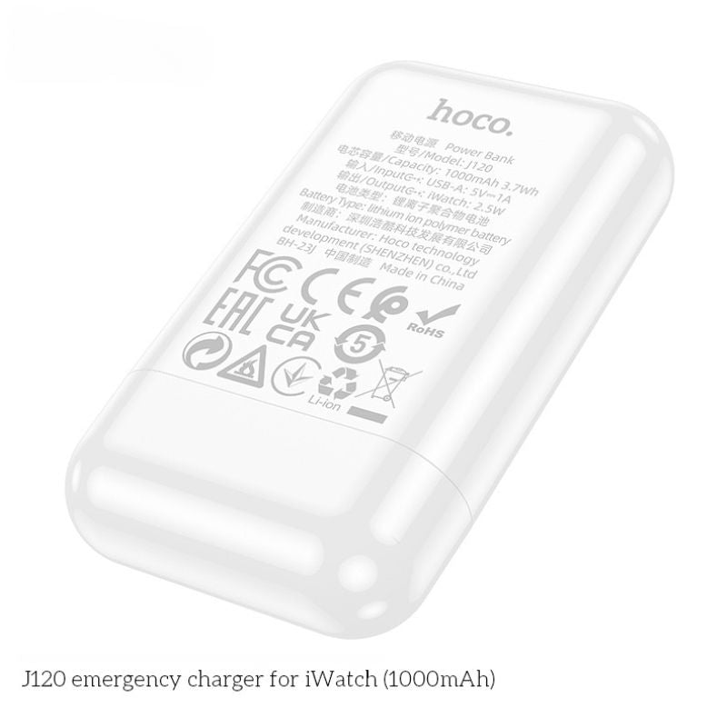 Load image into Gallery viewer, [J120][1000mAh] HOCO iWatch Portable Wireless Magnetic Emergency Power Bank
