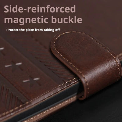 [With Card Slot] Microsoft Surface GO 4 - Business Shockproof Magnetic Closure Flip Lightweight Case - i-Station Mobile Phone & Electronic Device Repair and Accessories