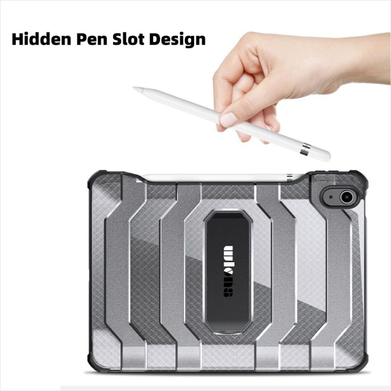 Load image into Gallery viewer, [With Pen Slot] [Built-in Stand] Apple iPad 7th/8th/9th Gen (2019/2020/2021) 10.2&quot; - Acrylic Full Cover Military Grade Heavy Duty Series Case
