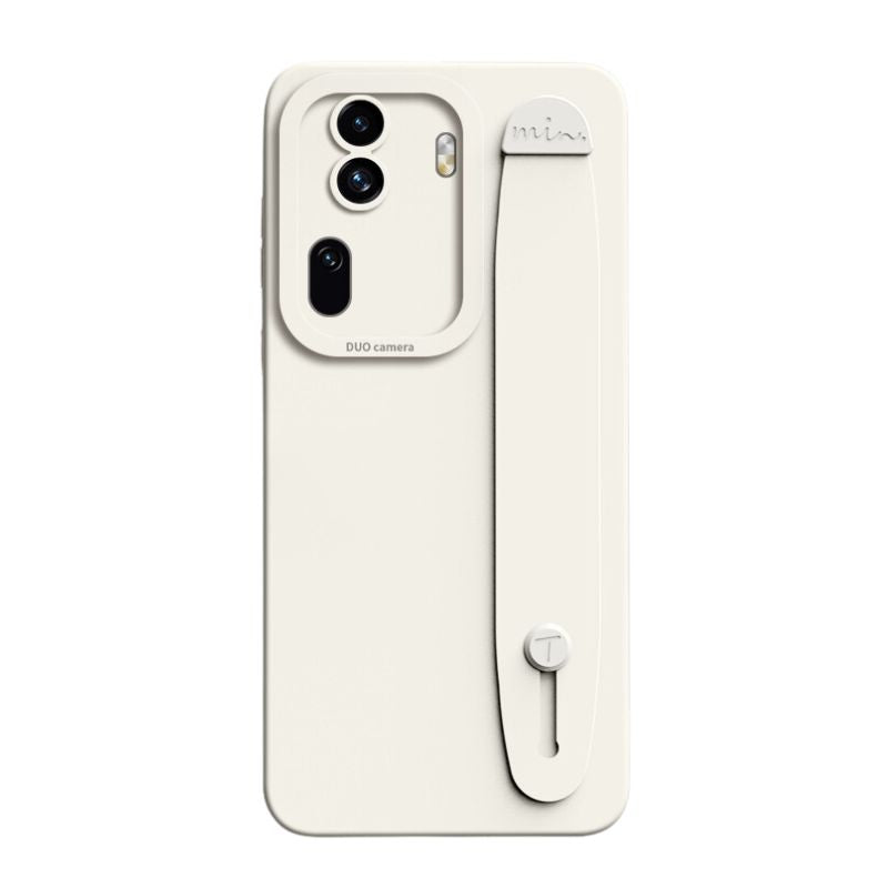 Load image into Gallery viewer, [Built-in Wristband] Oppo Reno 12 (CPH2625)/Pro(CPH2629) - Soft Shockproof Liquid Silicone Essentials Series Case
