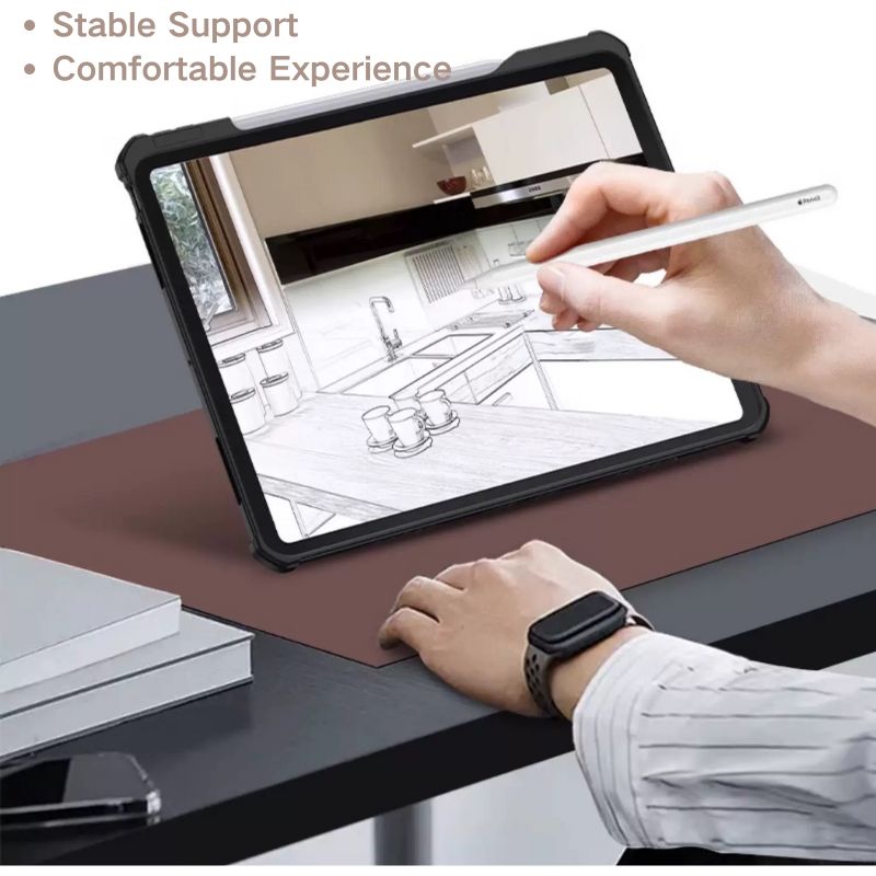 Load image into Gallery viewer, [With Pen Slot] [Built-in Stand] Apple iPad 7th/8th/9th Gen (2019/2020/2021) 10.2&quot; - Acrylic Full Cover Military Grade Heavy Duty Series Case
