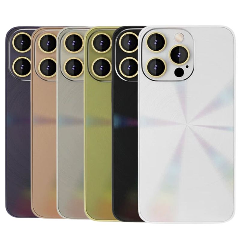 Load image into Gallery viewer, [Built-in Lens Film] Apple iPhone 11 - Aurora CD Texture Fashion-Forward Series Case
