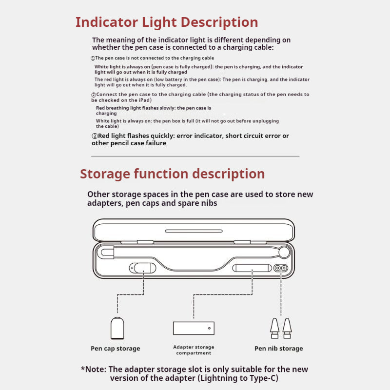 Load image into Gallery viewer, Apple Pencil 1st - Multifunctional Portable Magnetic Wireless Charger Mini Storage Case
