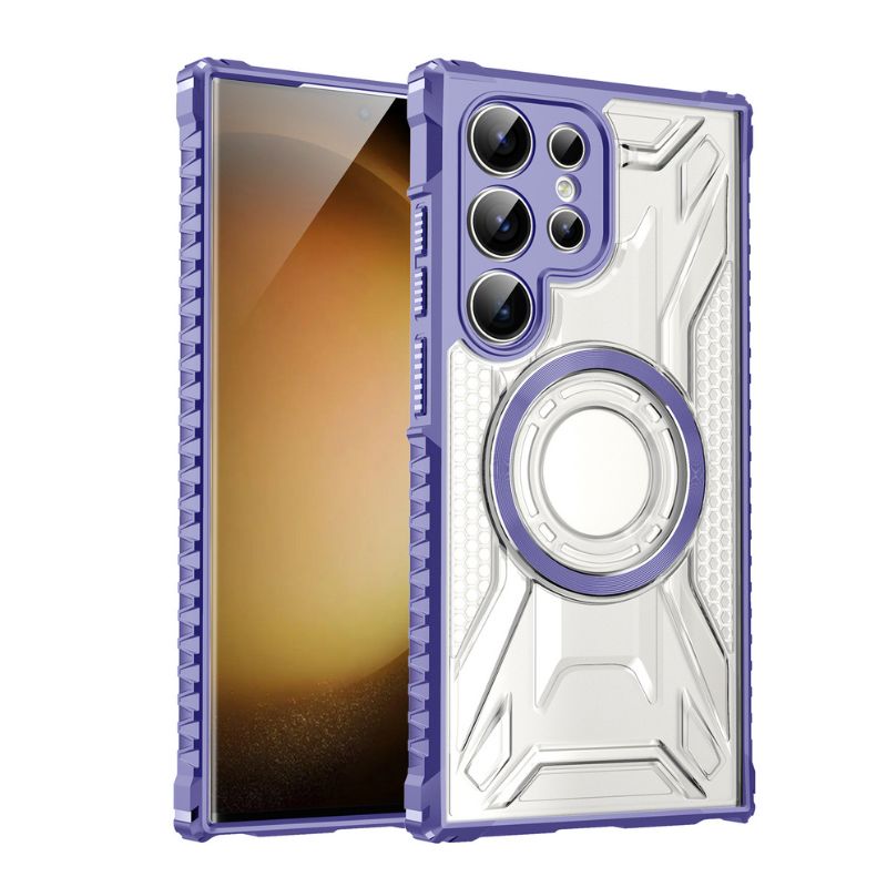 Load image into Gallery viewer, [Magsafe Compatible] Samsung Galaxy S23(SM-S911)/FE(SM-S711)/Plus(SM-S916)/Ultra(SM-S918) - Full Coverage Transparent  Military Grade Magnetic Shockproof Heavy Duty Series Case
