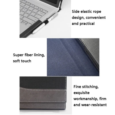 Microsoft Surface Book 2/3 Gen 15" - PU Leather Detachable Laptop Stand Protective Sleeves Case - i-Station Mobile Phone & Electronic Device Repair and Accessories