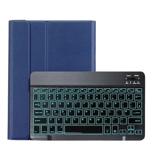 [Detachable][With Backlit] Samsung Galaxy Tab A 10.5" 2018 (T590/T595) - Leather Magnetic Bluetooth Keyboard Flip Cover Case