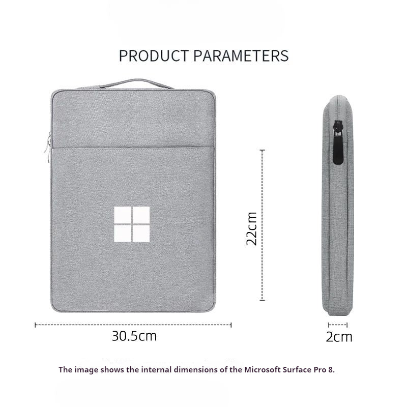 Load image into Gallery viewer, Microsoft Surface Pro X (1876) - Business Handbag Case Sleeve With Power Bank Bag
