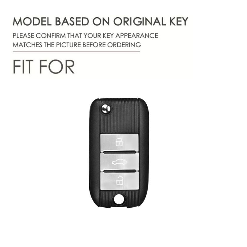 Load image into Gallery viewer, Roewe Handcrafted Genuine Leather Car Key Case For RX3, RX5 PLUS, RX8, 350, 360, i5
