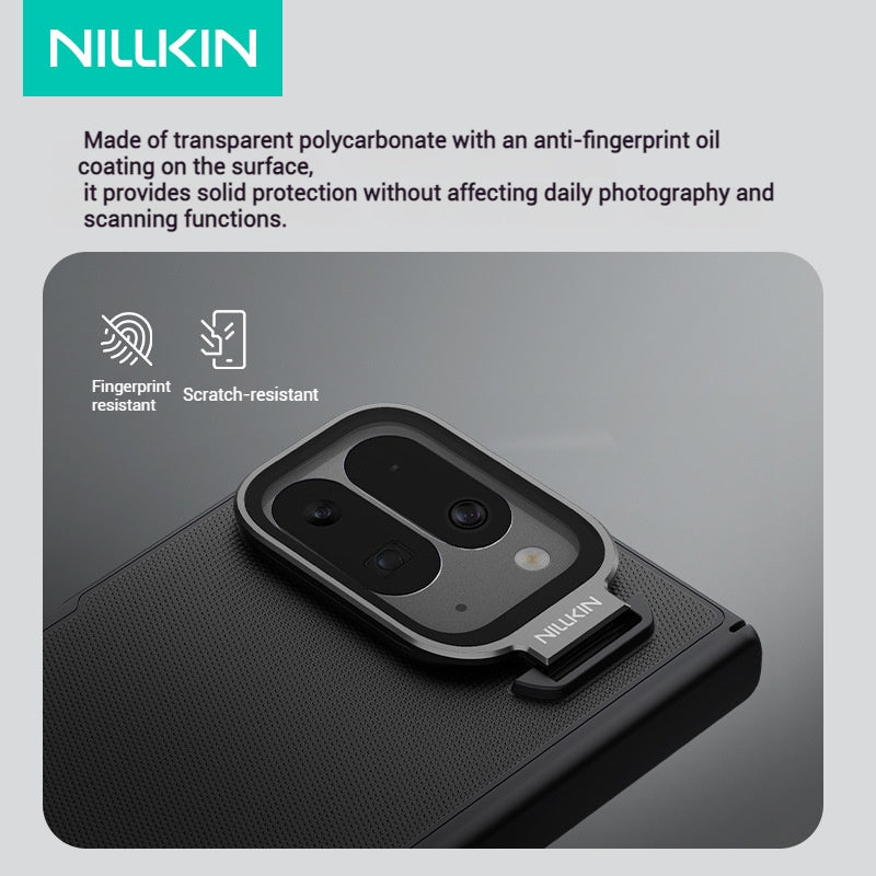 Load image into Gallery viewer, [With Lens Holder] [Magsafe Compatible] Google Pixel 10 Pro Fold - Nillkin Matte Shield Stand Protective Case with Magnetic Foldable Design
