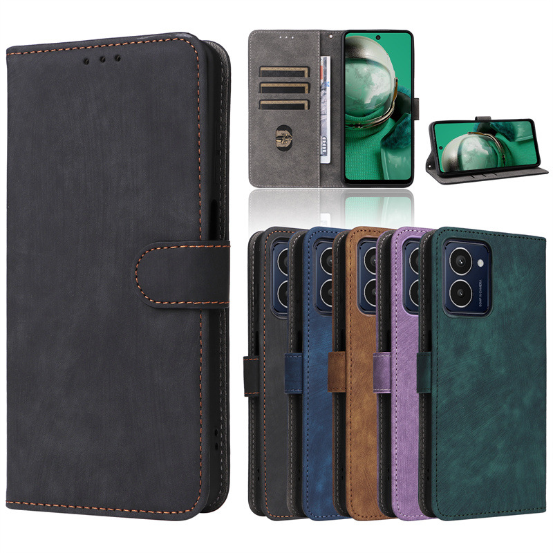 Load image into Gallery viewer, [With Card Slot][With Hand Strap] Motorola Moto G06/Power PU Leather Shockproof Wallet Series Case
