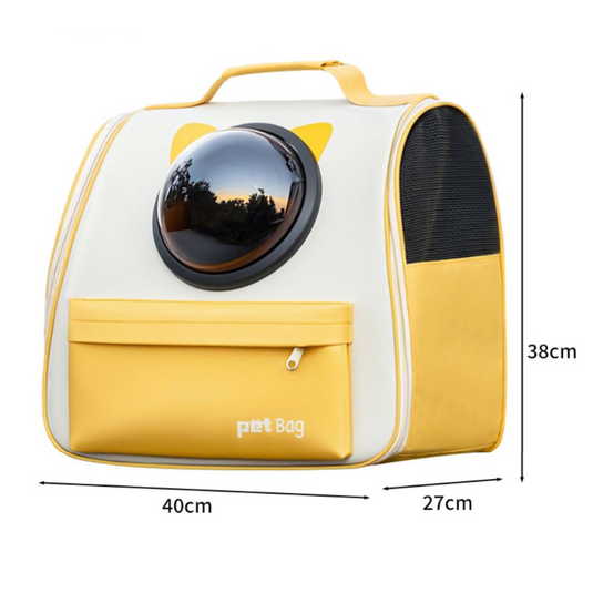 Space Capsule Pet Large Capacity Portable Backpack Shoulder Carrier Bag