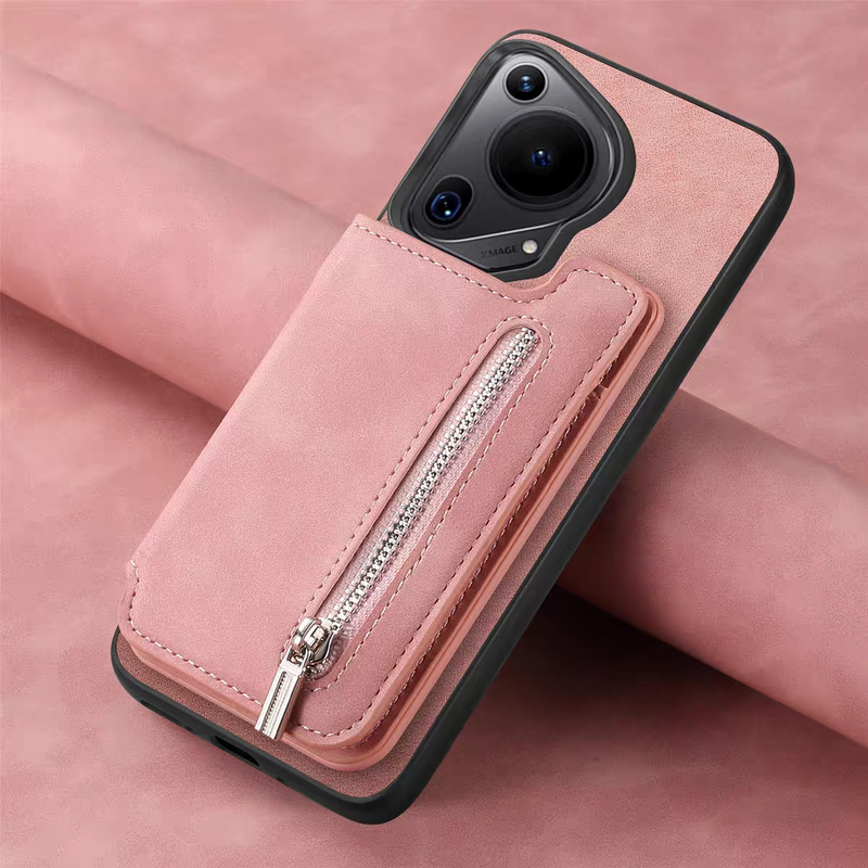 Load image into Gallery viewer, [With Card Solt] Huawei Pura 70/Ultra/Pro/Pro+ Full-coverage Leather Shockproof Wallet Series Case
