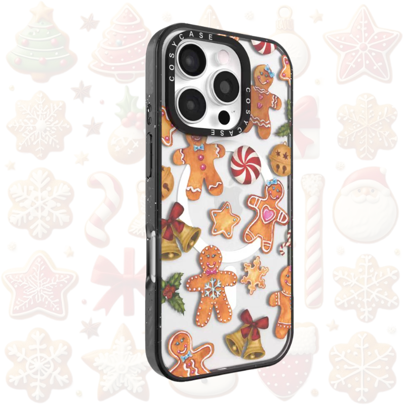 Load image into Gallery viewer, [Magsafe Compatible] Apple iPhone 17/Air/Pro/Max - Christmas Cartoon Full-Cover Shockproof Phone Case
