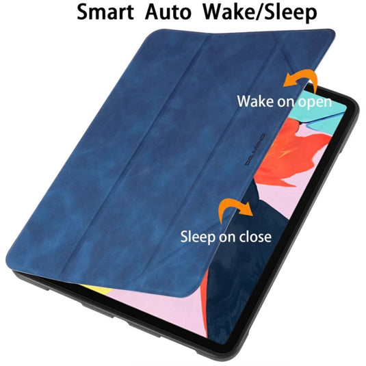 [With Pen Slot] Apple iPad 10.2" (2019) - Business Smart Sleep Drop Proof Stand Series Case