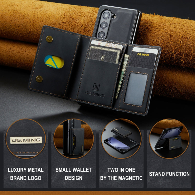 Load image into Gallery viewer, Samsung Galaxy Fold 4 (SM-F936) - Multifunctional PU Leather Wallet Series Stand Case
