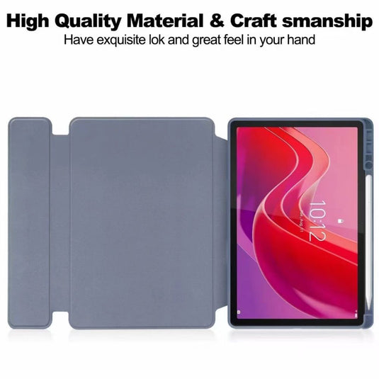 [With Card Slot] Lenovo Tab M11 11.0" 2024 (TB-330XU/330FU) - Detachable Wireless Keyboard Case With RGB Backlight and Touchpad