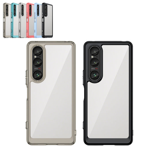 Sony Xperia 1 VI - Durable Anti-Scratch Shockproof TPU Transparent Heavy Duty Series Case