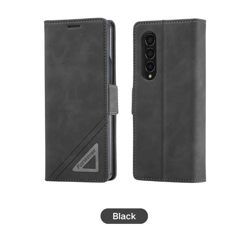 Load image into Gallery viewer, [With Card Slot] Samsung Galaxy Z Fold 5 5G (SM-F946B) - Business PU Leather Wallet Series Stand Case
