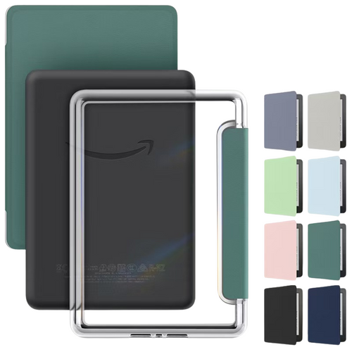 Kindle Paperwhite (KPW6) Acrylic Transparent Flip Shockproof Protective Case