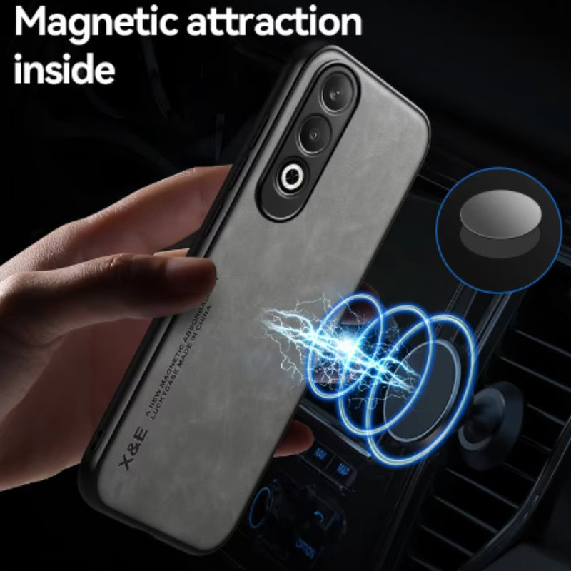 Load image into Gallery viewer, OPPO K12 (PJR110) - Car Magsafe Soft Silicone PU Leather Essentials Series Case
