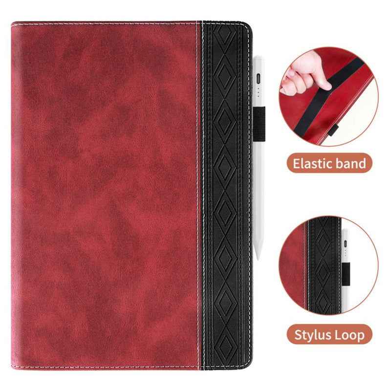 Load image into Gallery viewer, Apple iPad mini 5th Gen 7.9&quot; (2019) - Business Smart Sleep PU Leather Flip Case With Elastic Band and Stylus Loop
