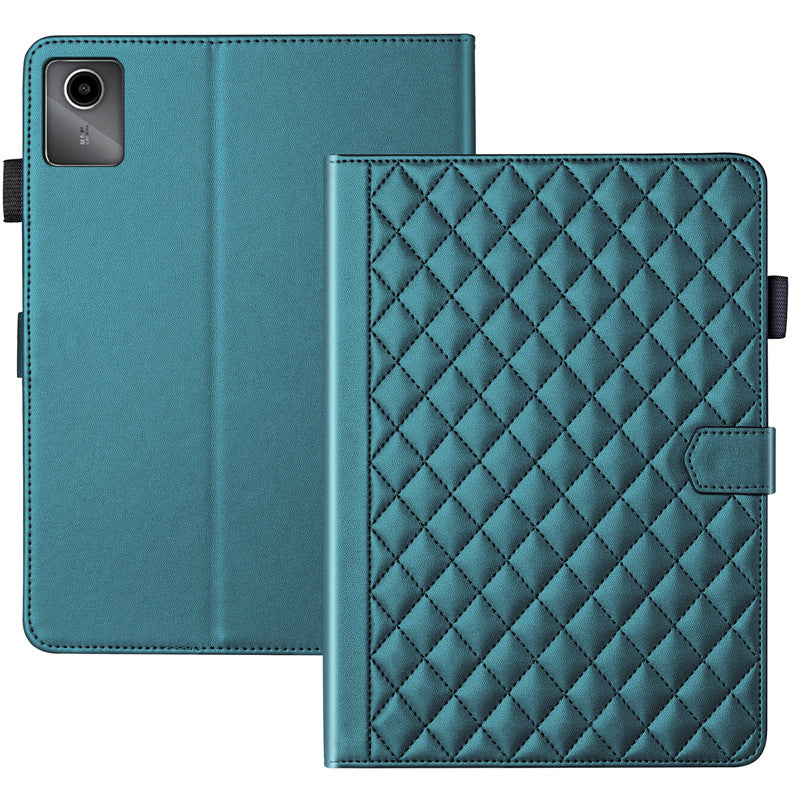 Load image into Gallery viewer, [With Card Slot] Lenovo Tab P11 Gen 2 (2nd Gen) 11.5&quot; 2023 (TB350FU / TB350XU) - Diamond-patterned PU Leather Stand Case
