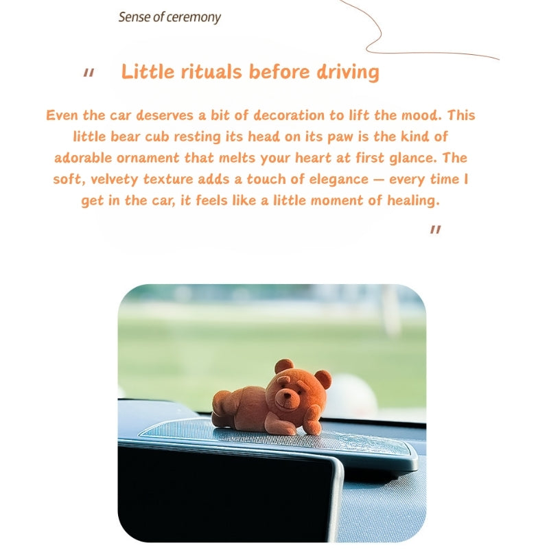 Load image into Gallery viewer, Car Dashboard Desktop Ornament Mini Cartoon Brown Bear Cute Casual Style Creative Gift - i-Station Mobile Phone &amp; Electronic Device Repair and Accessories
