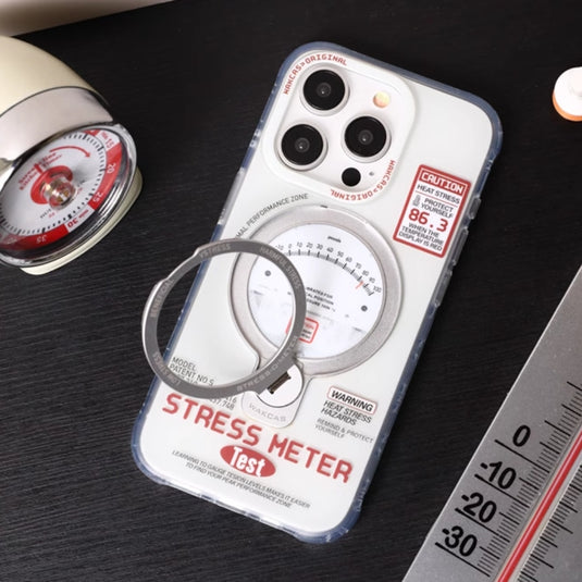 Apple iPhone 16/Pro/Max - New Style Pressure Gauge Matte Stand Series Case