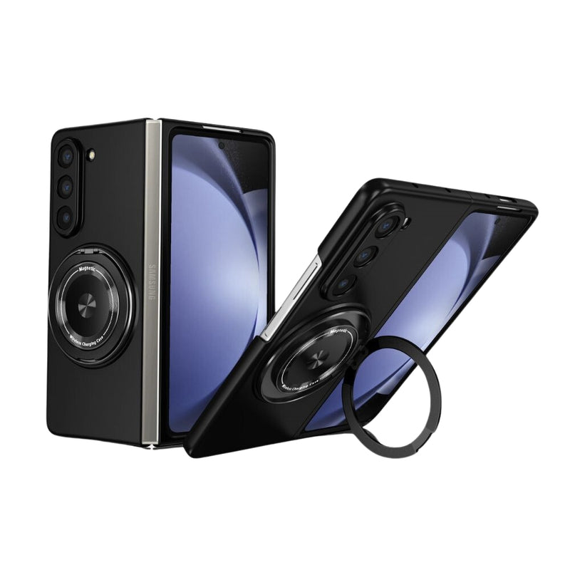 Load image into Gallery viewer, [Magsafe Compatible] Samsung Galaxy Fold 3 (SM-F926) - Wireless Charging 360-Degree Rotating Stand Series Case
