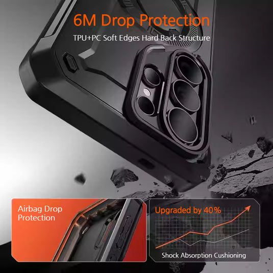 [Built-in Stand] Samsung Galaxy S26 Ultra - SUPCASE Military Grade Heavy-Duty Shockproof Rugged Case