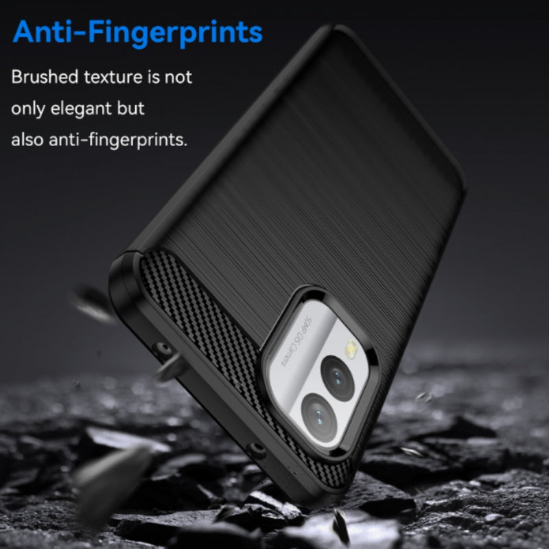 Load image into Gallery viewer, Nokia G10 / G20 / 6.3 - Drawing Series Carbon Fiber Shockproof TPU Heavy Duty Series Case
