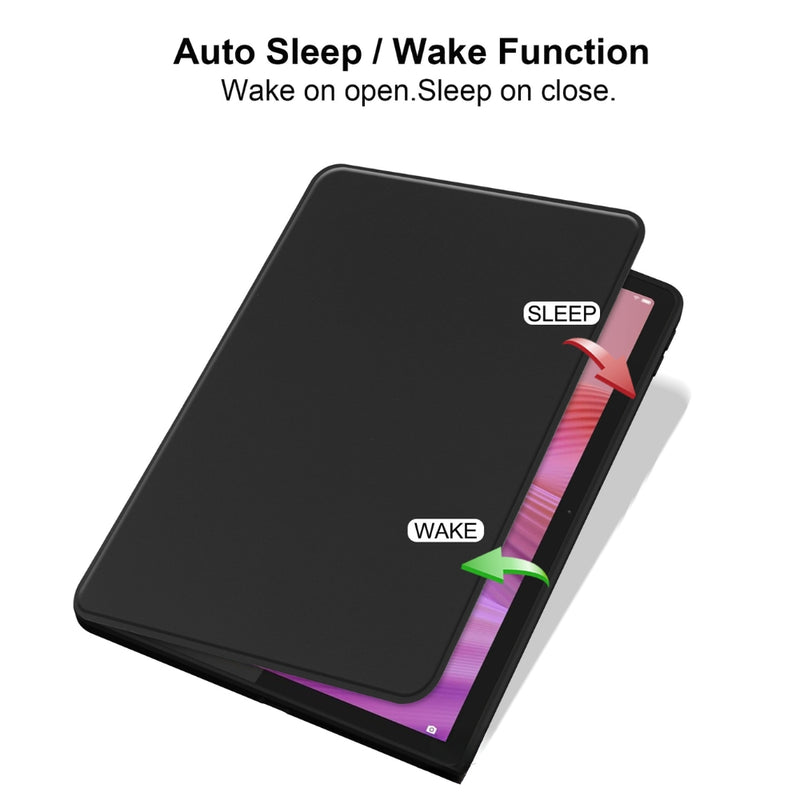 Load image into Gallery viewer, Lenovo Tab 10.1&quot; 2025 (TB311FU/TB311XU) - Silicone 360-Degree Rotating Smart Sleep Drop-Proof Case
