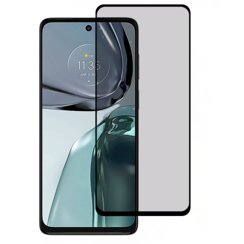 Load image into Gallery viewer, [Full Covered][Privacy] Motorola Moto S50 -  9H Hardness Anti-Spy Tempered Glass Screen Protector
