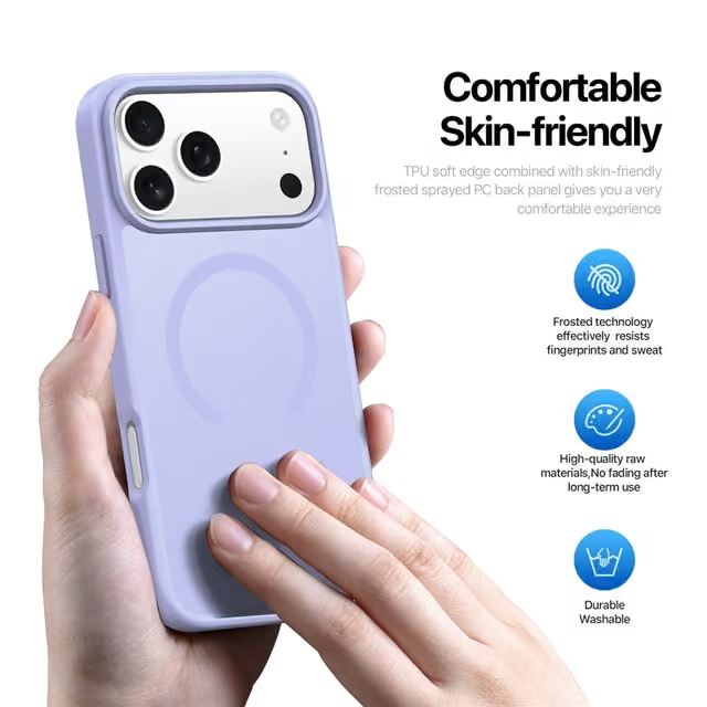 Load image into Gallery viewer, Apple iPhone 17 Pro / 18 Pro Magnetic Shockproof Minimalist Frosted Phone Case
