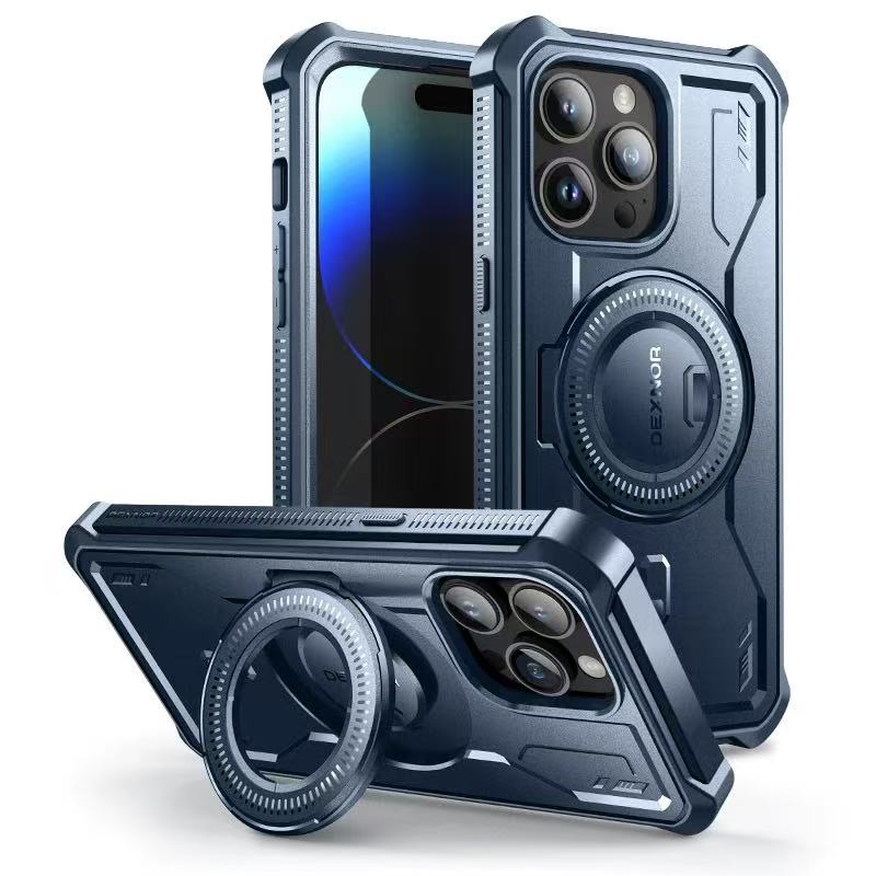 Load image into Gallery viewer, [Magsafe Compatible][Built-in Screen Protector] Apple iPhone 15/Plus/Pro/Max - Military-Grade Rugged Air Cushion Shockproof Case
