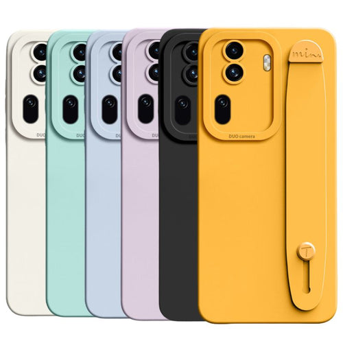 [Built-in Wristband] Oppo Reno 10(CPH2531)/Pro(CPH2525)/Plus(PHU110) - Soft Shockproof Liquid Silicone Essentials Series Case